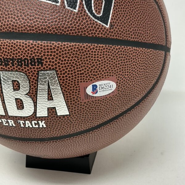 Shaquille O'Neal Autographed Los Angeles Lakers HOF 16 NBA Spalding Basketball Beckett - Image 6