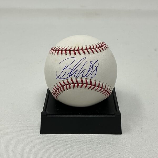 Brandon Webb Autographed Arizona Diamondbacks ROML Baseball PSA/DNA COA