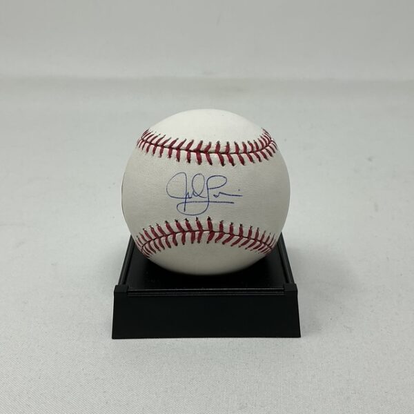 Jed Lowrie Autographed Oakland Athletics ROML Baseball Fanatics