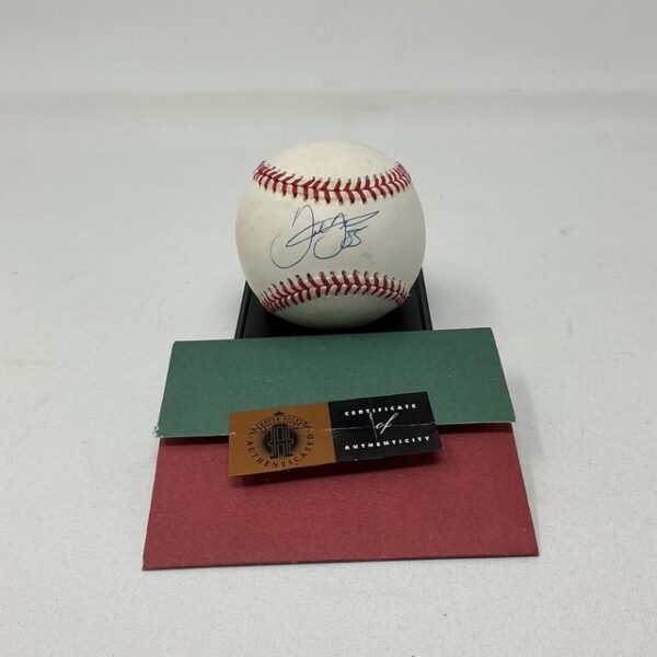 Frank Thomas Autographed Chicago White Sox OAL Baseball Upper Deck COA