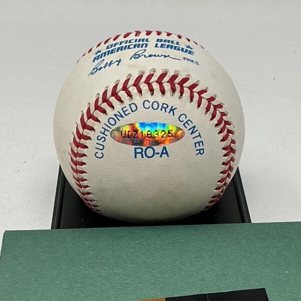 Frank Thomas Autographed Chicago White Sox OAL Baseball Upper Deck COA - Image 4