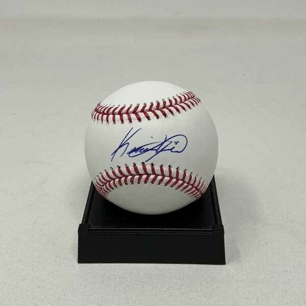 Kevin Mitchell Autographed New York Mets ROML Baseball Tristar
