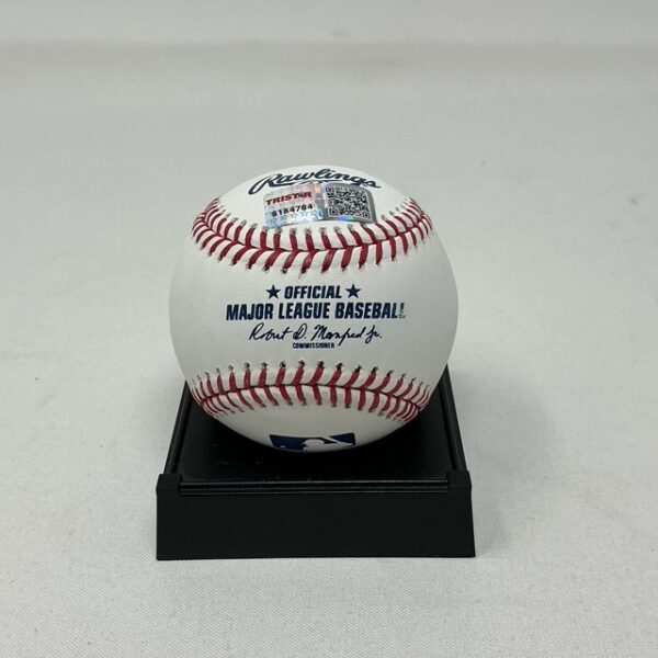 Kevin Mitchell Autographed New York Mets ROML Baseball Tristar - Image 2