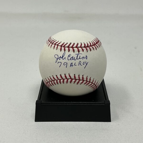 John Castino Autographed Minnesota Twins 79 AL ROY ROML Baseball JSA COA