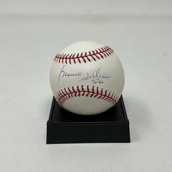 Bernie Williams Autographed New York Yankees ROML Baseball JSA COA
