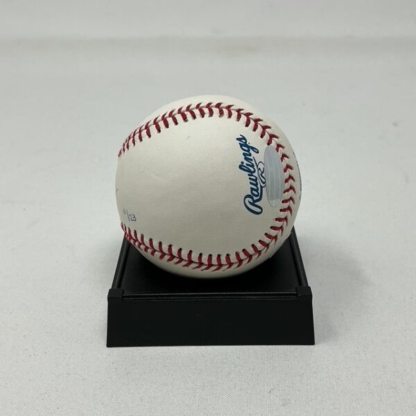 Derek Jeter & Alex Rodriguez Autographed New York Yankees ROML Baseball JSA LOA - Image 4