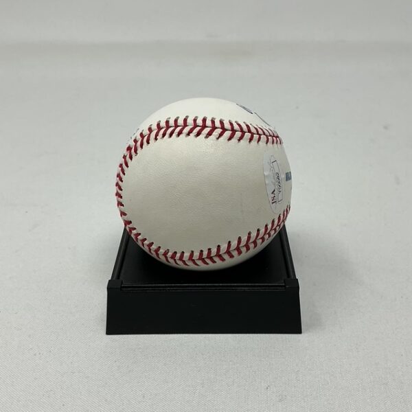 Derek Jeter & Alex Rodriguez Autographed New York Yankees ROML Baseball JSA LOA - Image 5
