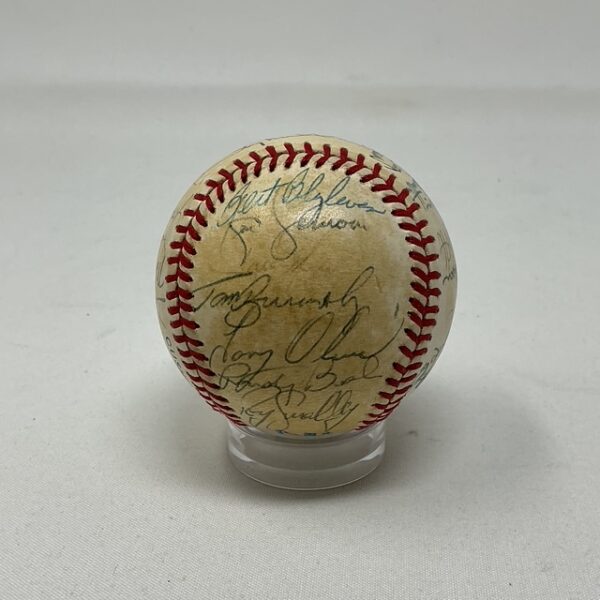1985 Minnesota Twins 31 Signatures Kirby Puckett Team Signed OAL Baseball Beckett LOA - Image 5