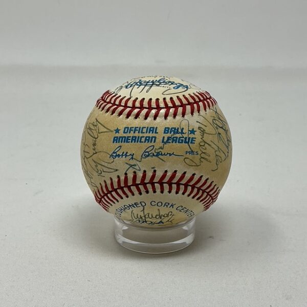1985 Minnesota Twins 31 Signatures Kirby Puckett Team Signed OAL Baseball Beckett LOA - Image 6