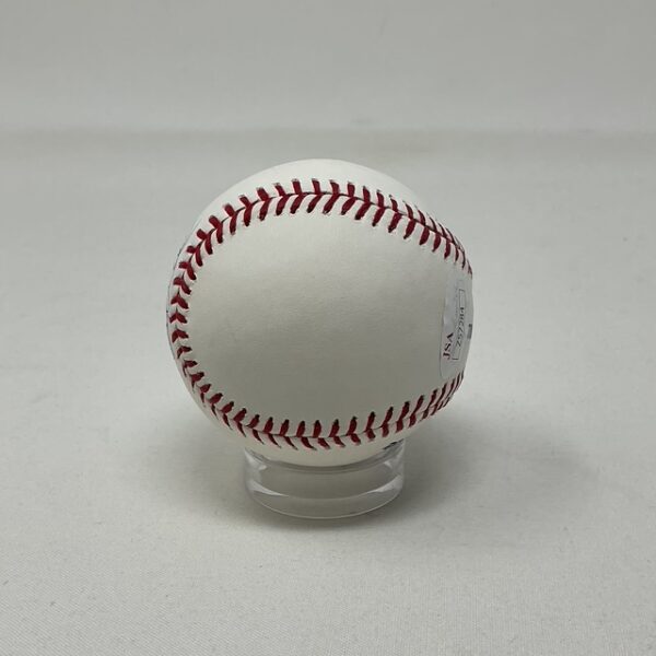 Derek Jeter Autographed New York Yankees ROML Baseball JSA LOA - Image 4