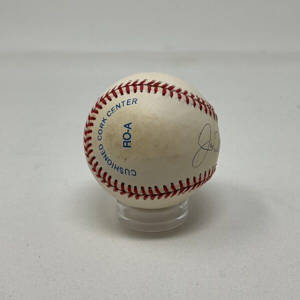 Joe DiMaggio Autographed New York Yankees Baseball JSA LOA - Image 2