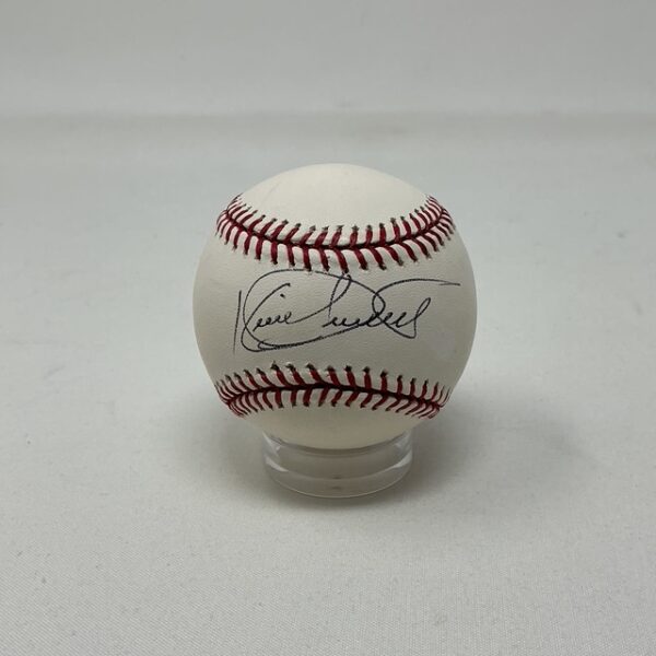 Kirby Puckett Autographed Minnesota Twins ROML Baseball JSA LOA
