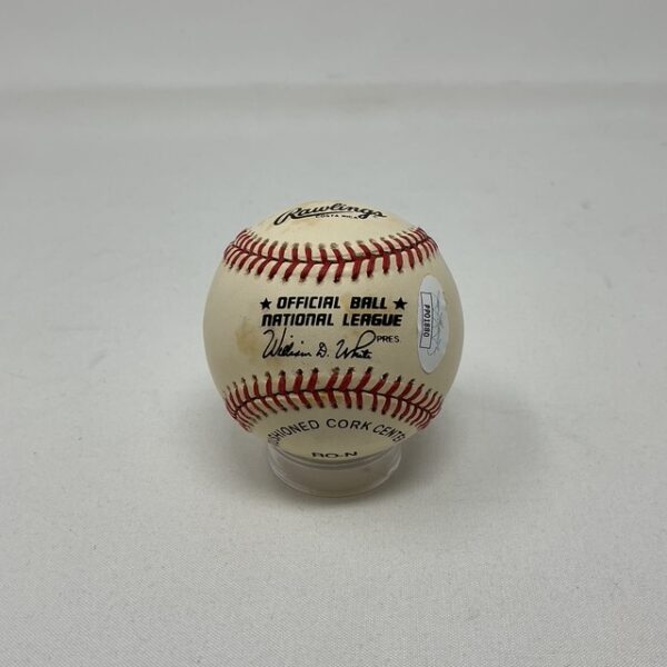 Joe Morgan Autographed Cincinnati Reds ONL Baseball JSA COA - Image 2