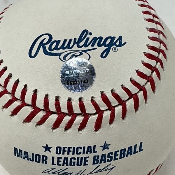 Roy White Autographed New York Yankees ROML Baseball Steiner - Image 3