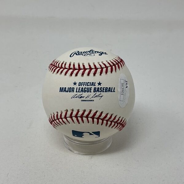 Andy Pettitte Autographed New York Yankees ROML Baseball JSA - Image 2