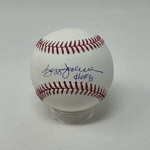 Reggie Jackson Autographed New York Yankees HOF 93 ROML Baseball JSA COA