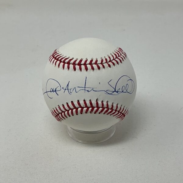Gary Sheffield Autographed Florida Marlins Full Name ROML Baseball PSA/DNA