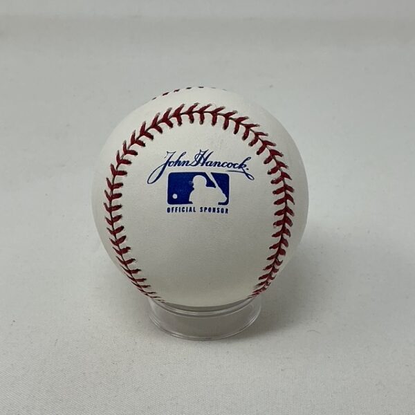 Robin Roberts Autographed Philadelphia Phillies John Hancock Official Sponsor Baseball MLB COA - Image 2