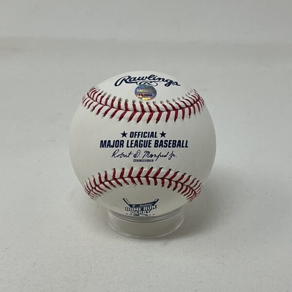 Gary Sanchez Autographed New York Yankees 2017 Home Run Derby ROML Baseball MLB COA - Image 2