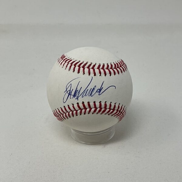 Jorge Posada Autographed New York Yankees ROML Baseball JSA COA