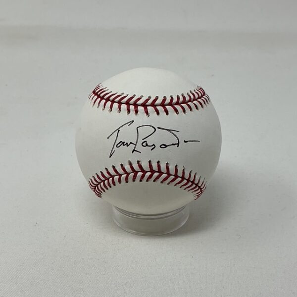 Tom Lasorda Autographed Los Angeles Dodgers Manager ROML Baseball JSA COA