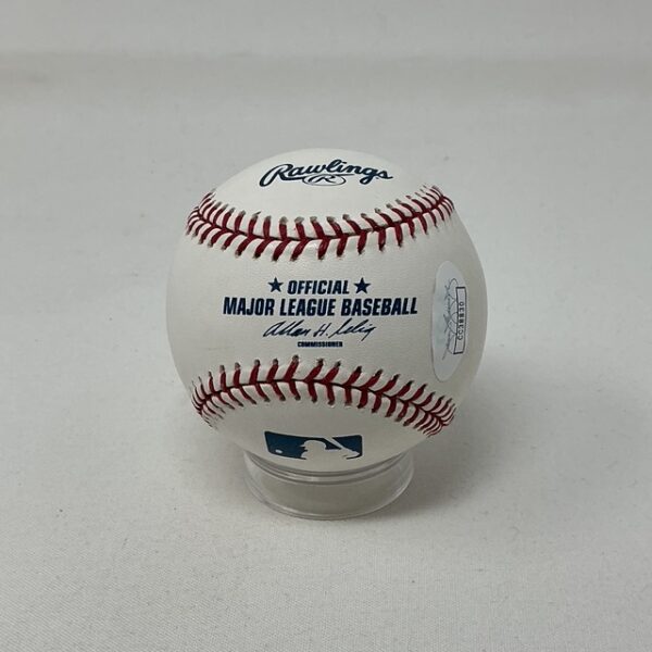 Tom Lasorda Autographed Los Angeles Dodgers Manager ROML Baseball JSA COA - Image 2