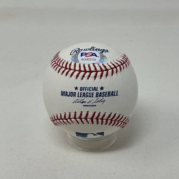 Andy Pettitte Autographed New York Yankees ROML Baseball PSA COA - Image 2