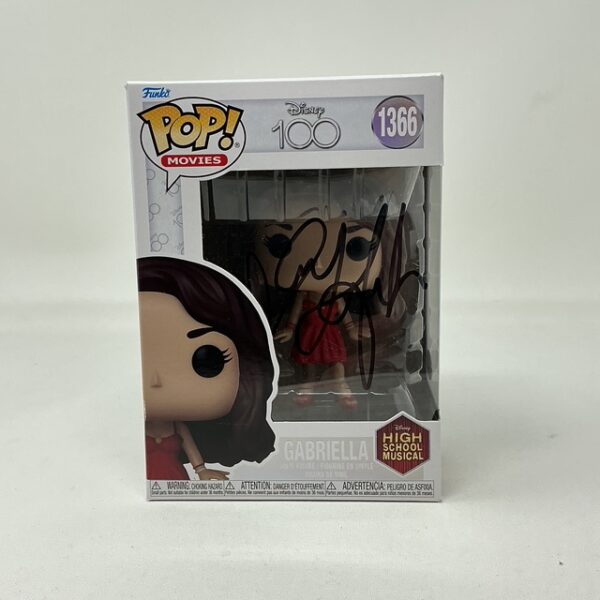 Vanessa Hudgens Autographed Disney 100 High School Musical #1366 Funko Pop JSA COA