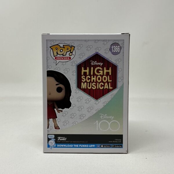 Vanessa Hudgens Autographed Disney 100 High School Musical #1366 Funko Pop JSA COA - Image 4