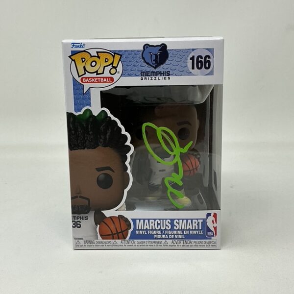 Marcus Smart Autographed NBA Memphis Grizzlies #166 Funko Pop Beckett