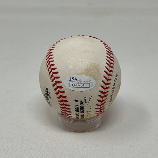 Bill Gallo Autographed New York Daily News Basement Bertha Drawing ONL Baseball JSA - Image 4