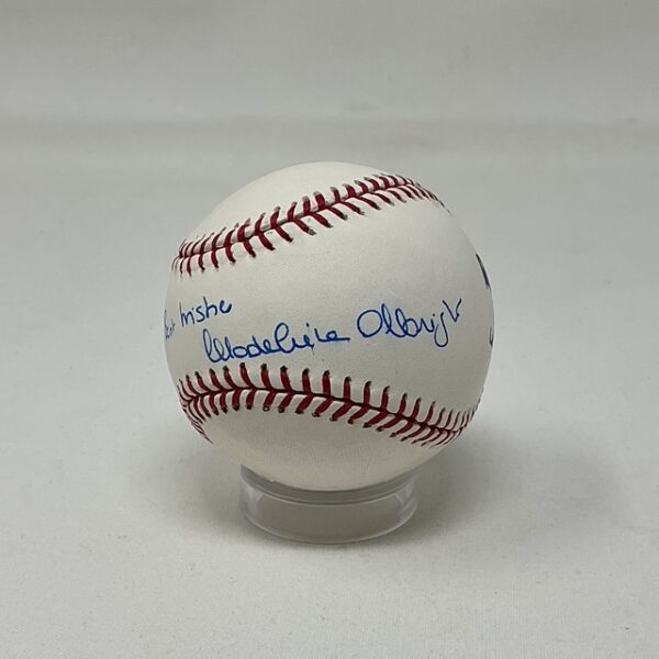 Madeleine Albright Autographed U.S. Secretary of State OAL Baseball Beckett COA