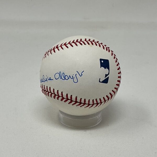 Madeleine Albright Autographed U.S. Secretary of State OAL Baseball Beckett COA - Image 4
