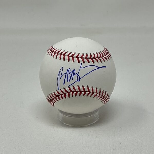 Brian Baumgartner Autographed The Office ROML Baseball JSA COA