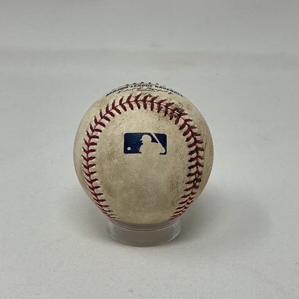 Game Used 7/27/2017 New York Yankees VS Tampa Bay Rays ROML Baseball MLB COA - Image 2