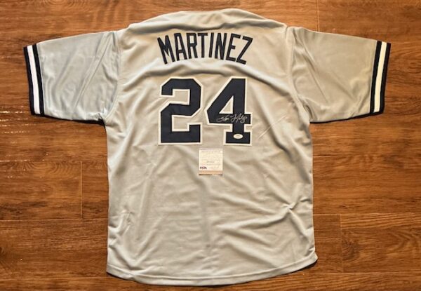 Tino Martinez Autographed New York Yankees Pro Style Jersey PSA/DNA COA