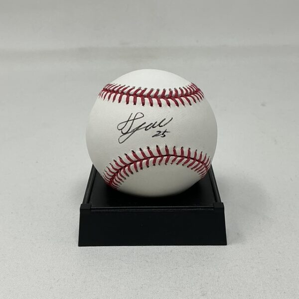 Junichi Tazawa Autographed Boston Red Sox ROML Baseball MLB COA