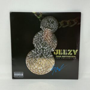Jeezy Autographed Thug Motivation: The Collection Vinyl Record Album JSA COA