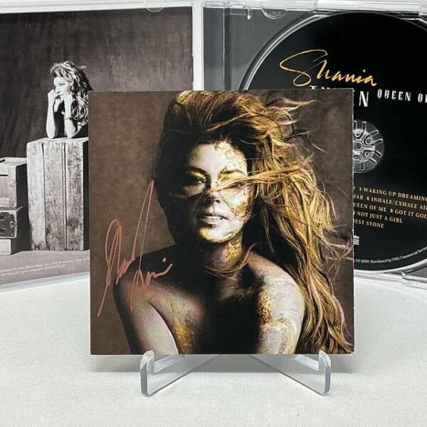 Shania Twain Autographed Queen Of Me CD Insert With CD JSA - Image 2