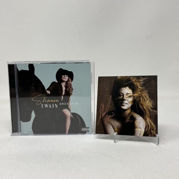 Shania Twain Autographed Queen Of Me CD Insert With CD JSA - Image 3