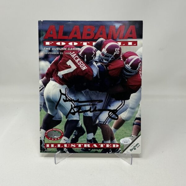 Gene Stallings Autographed 1996 Alabama Crimson Tide Football Program JSA COA