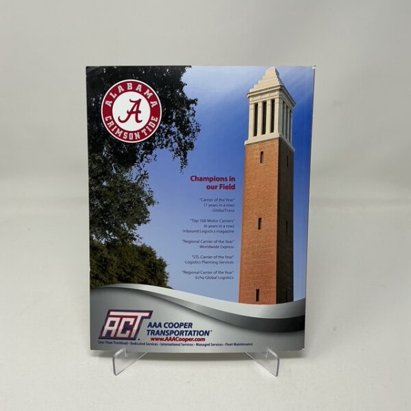 Da'Shawn Hand Autographed 2017 Alabama Crimson Tide Game Program JSA COA - Image 3