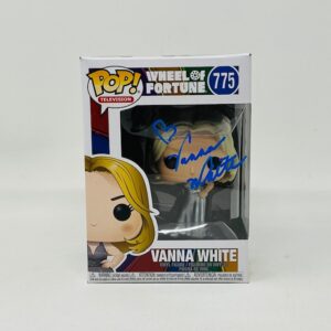 Vanna White Autographed Game Show Hostess Wheel of Fortune Funko Pop #775 PSA