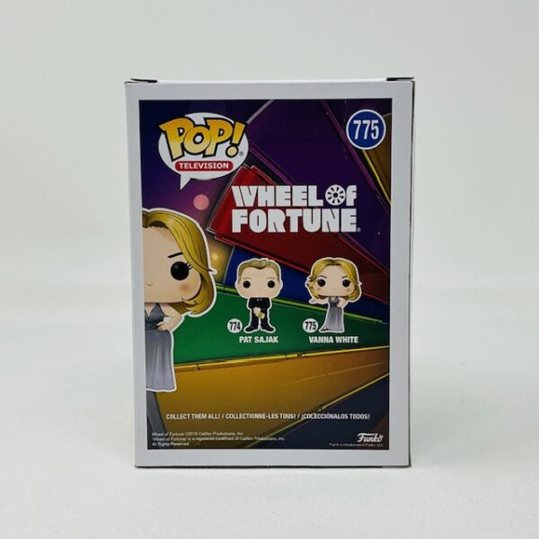 Vanna White Autographed Game Show Hostess Wheel of Fortune Funko Pop #775 PSA - Image 5