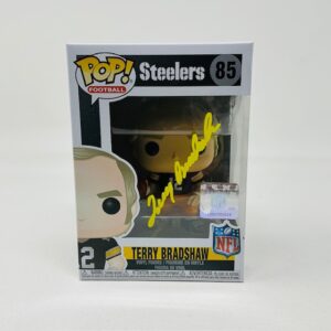 Terry Bradshaw Autographed Pittsburgh Steelers Funko Pop #85 Beckett