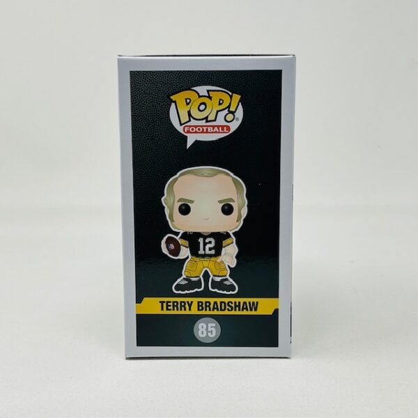 Terry Bradshaw Autographed Pittsburgh Steelers Funko Pop #85 Beckett - Image 4