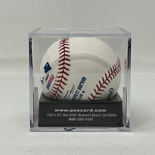 Carl Yastrzemski Autographed Boston Red Sox ROML Baseball PSA Graded 9.5 - Image 4