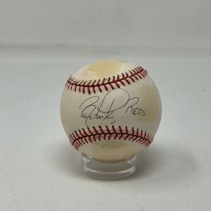 Barry Larkin Autographed Cincinnati Reds ONL Baseball Beckett