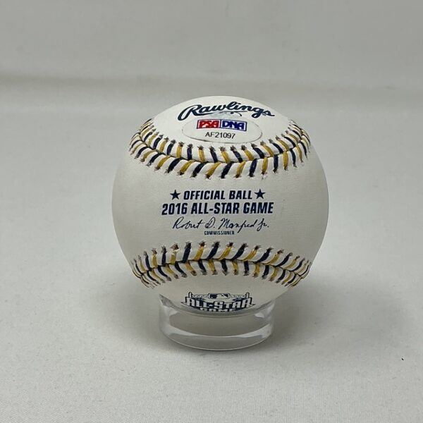 Ian Desmond Autographed Texas Rangers 2016 All Star Game ROML Baseball PSA - Image 3