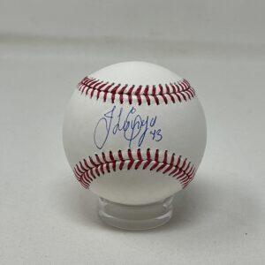 Jonathan Loaisiga Autographed New York Yankees ROML Baseball MLB COA